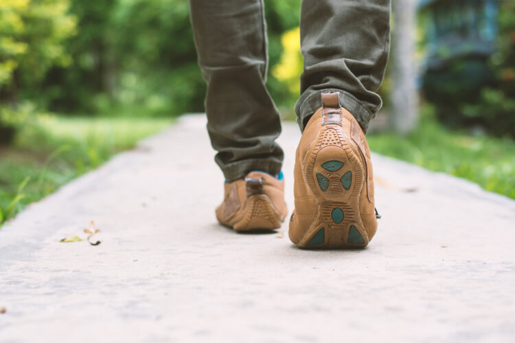 Marche à pieds